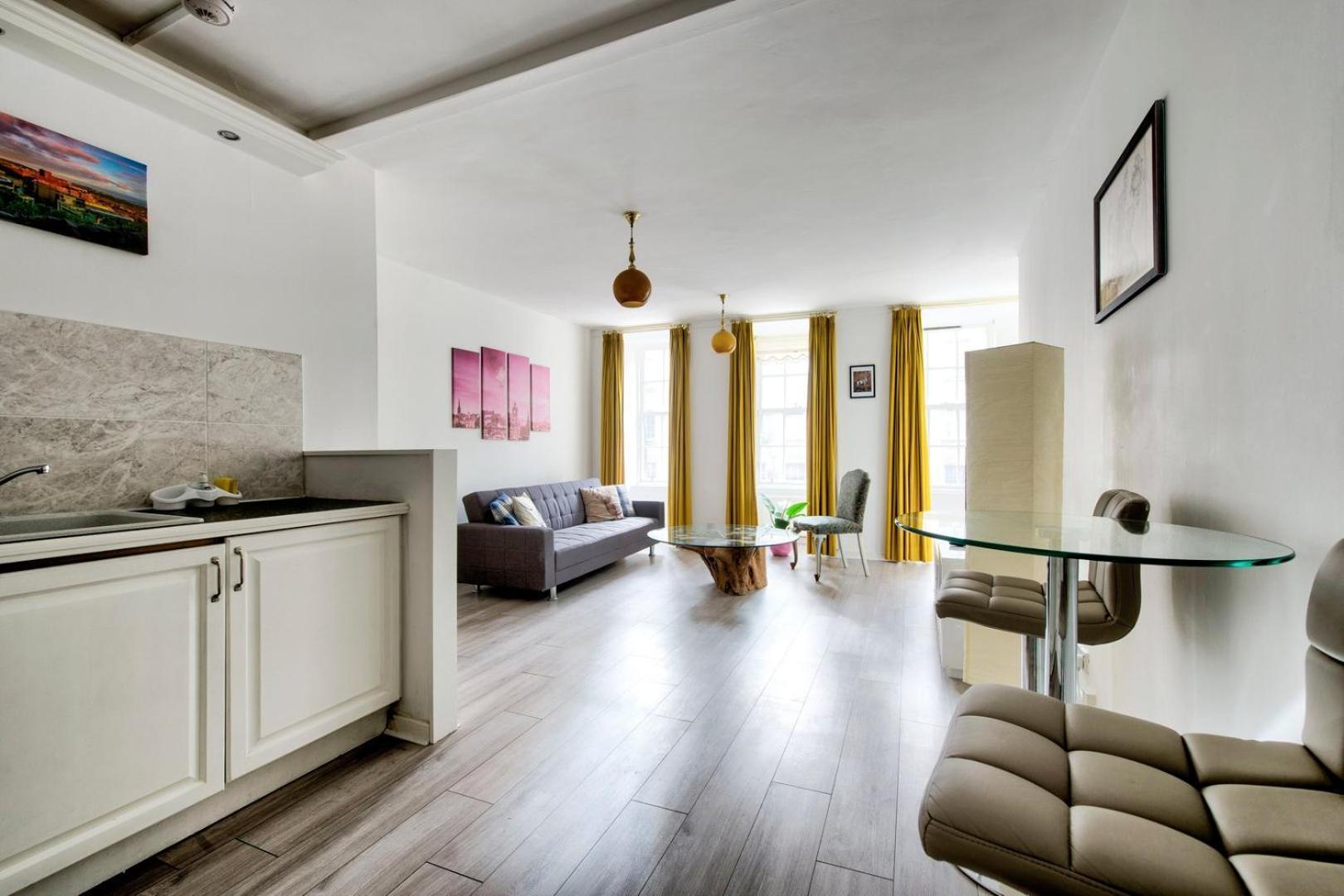 Apartamento Guestready - Bright & Airy 1Br Flat In Center Edimburgo Exterior foto