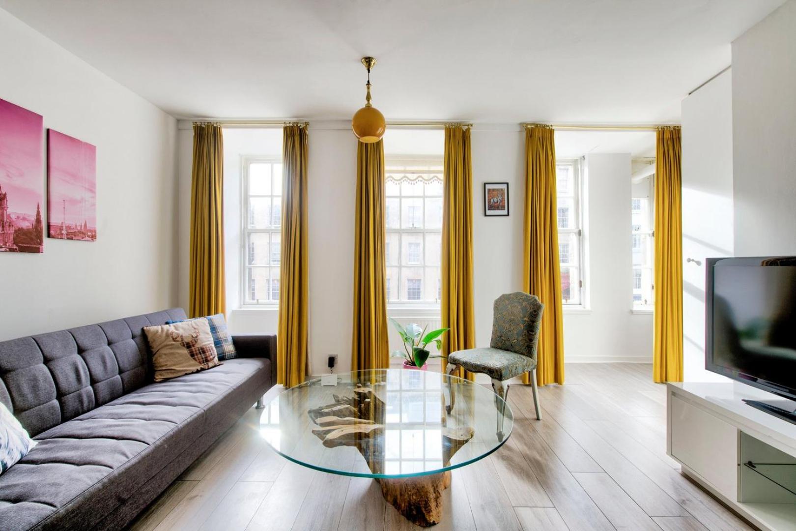 Apartamento Guestready - Bright & Airy 1Br Flat In Center Edimburgo Exterior foto