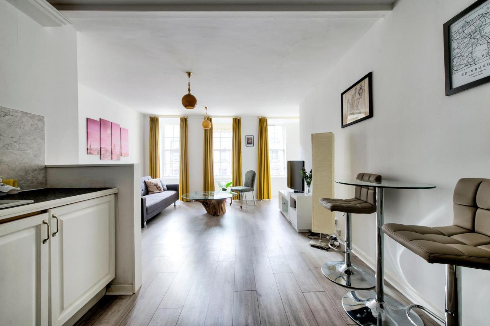 Apartamento Guestready - Bright & Airy 1Br Flat In Center Edimburgo Exterior foto