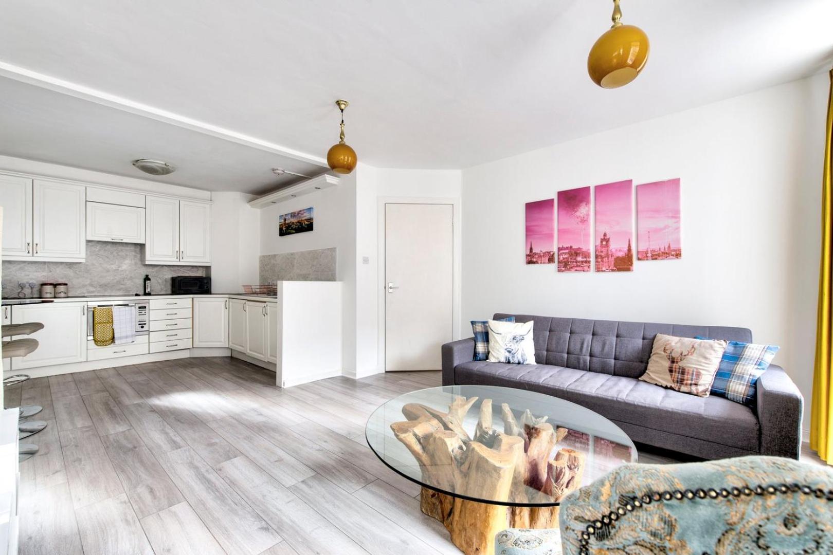 Apartamento Guestready - Bright & Airy 1Br Flat In Center Edimburgo Exterior foto